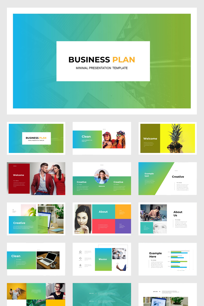 Business Plan PowerPoint template