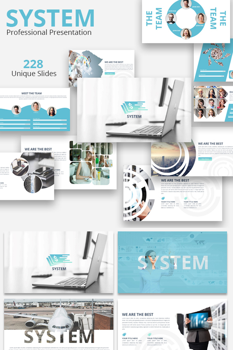 System PowerPoint template