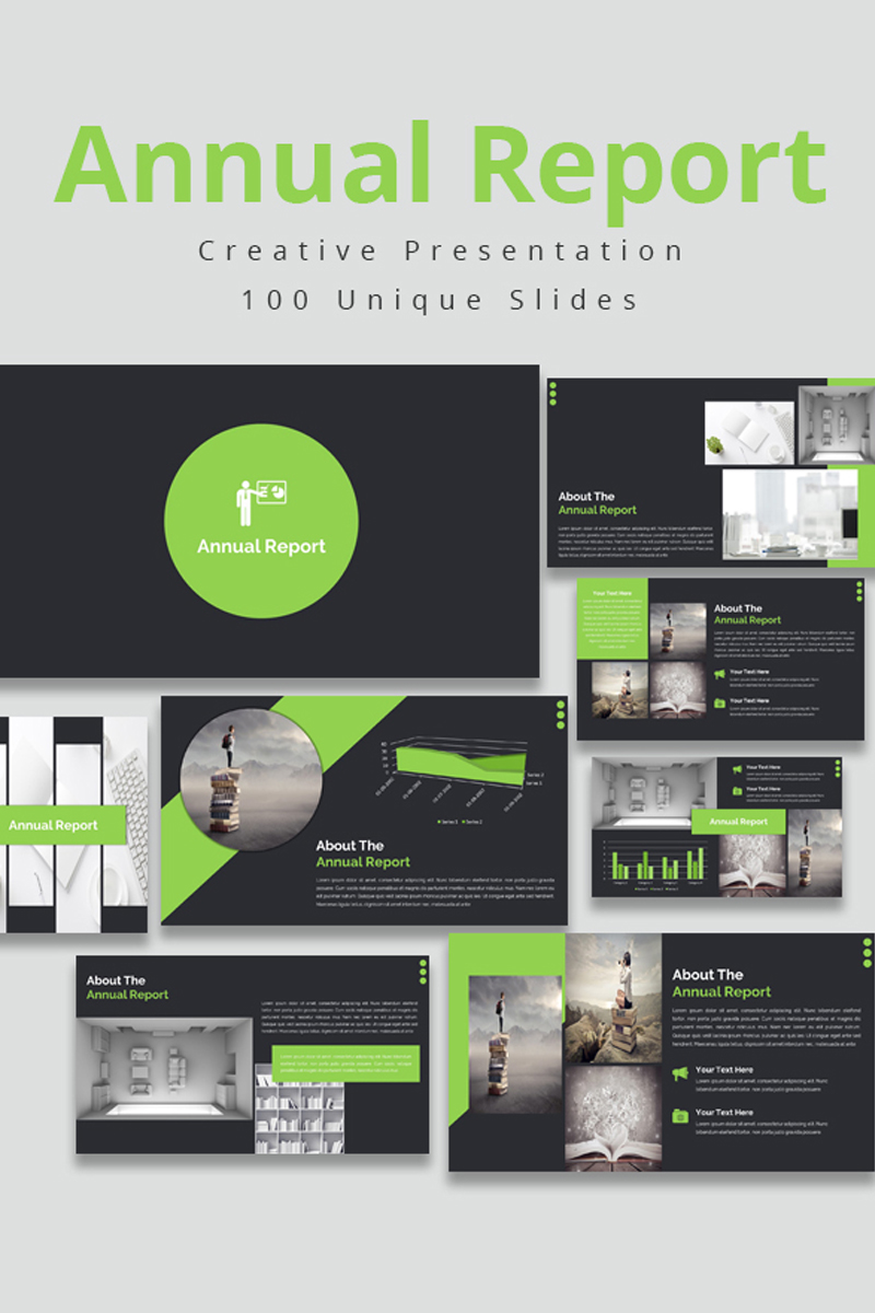 Annual Report PowerPoint template