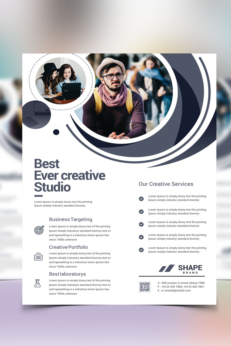 Shape - Creative Flyer - Corporate Identity Template