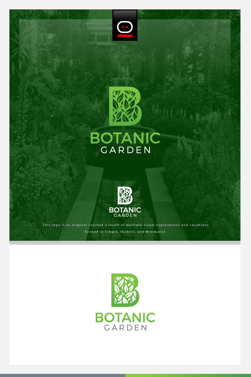 Botanic Garden Logo Template