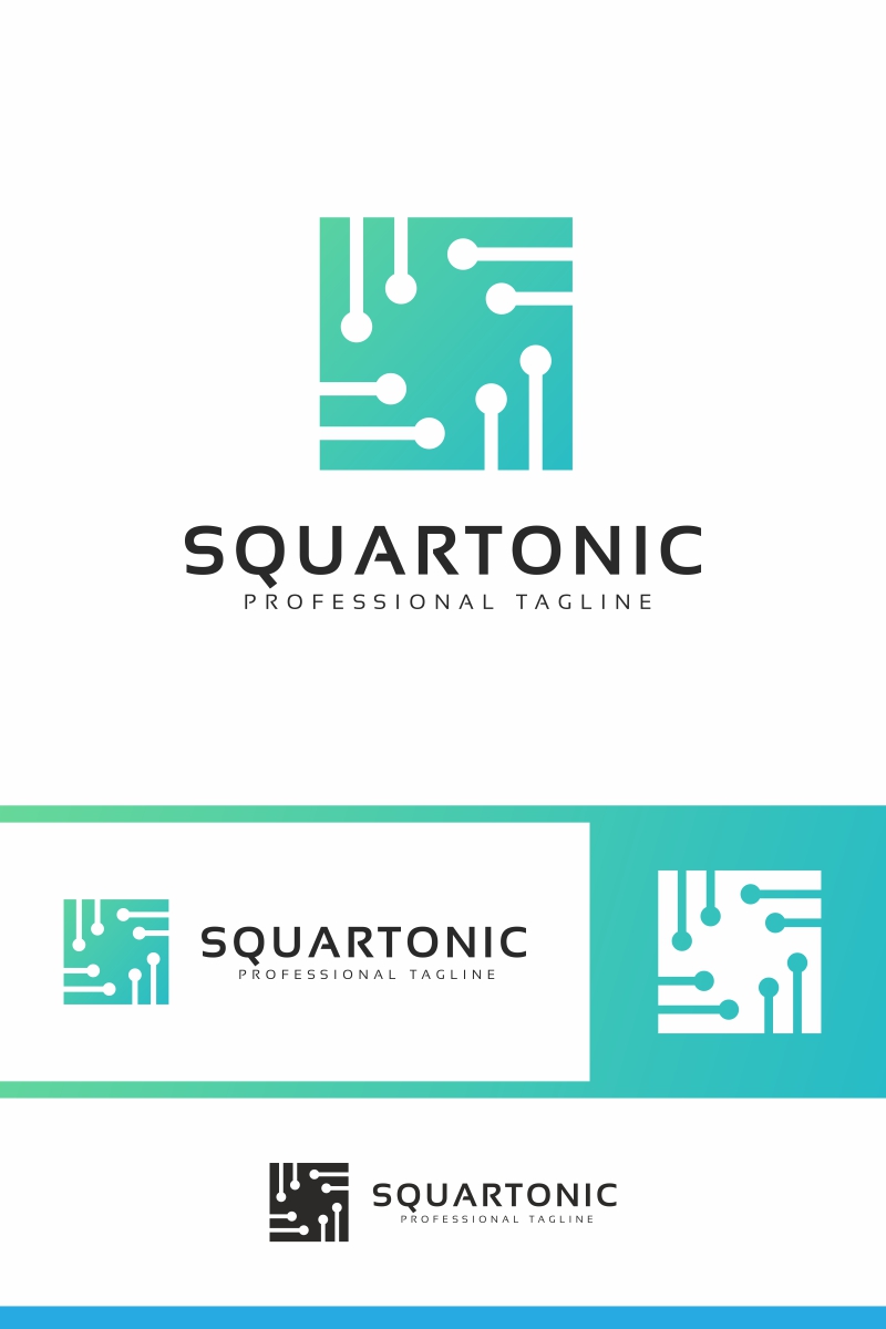 Squartonic Logo Template