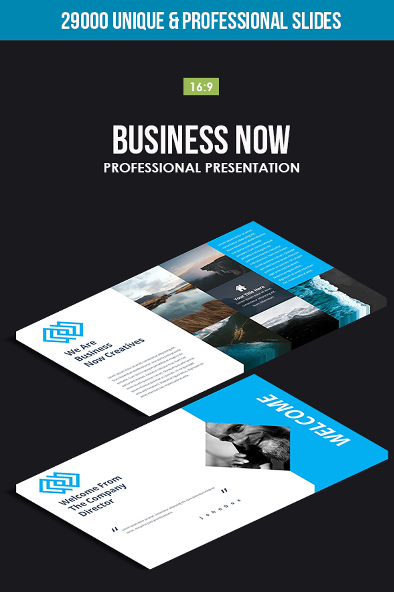 Business Now - Keynote template