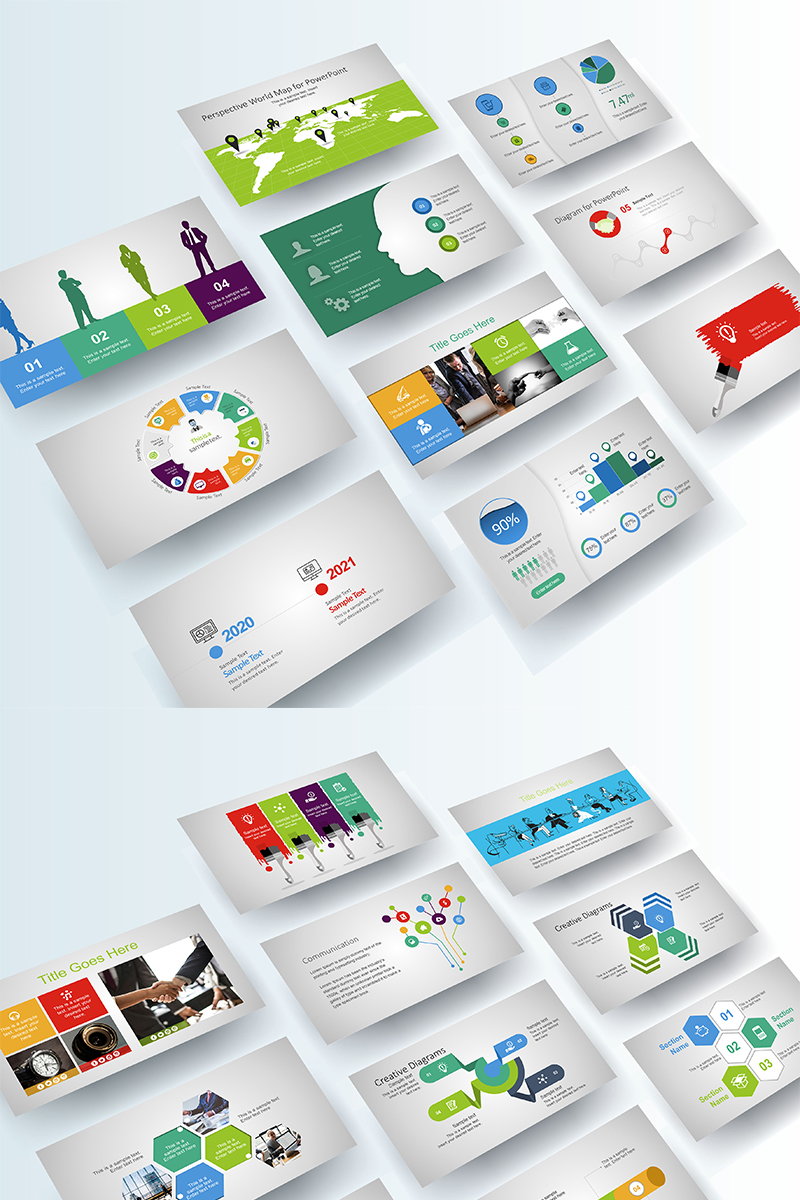here Corporate PowerPoint template