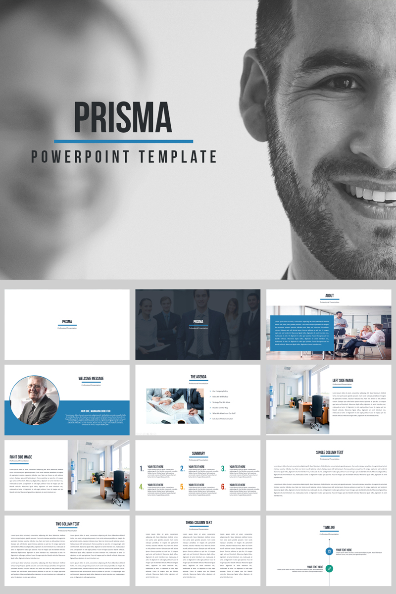 Prisma - Keynote template