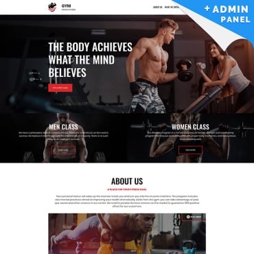 Fitness Sport Landing Page Templates 81566