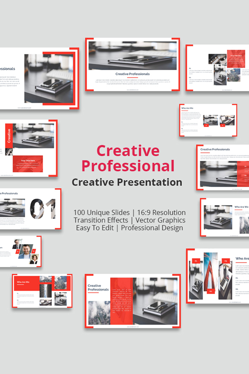 Creative Professionals - Keynote template