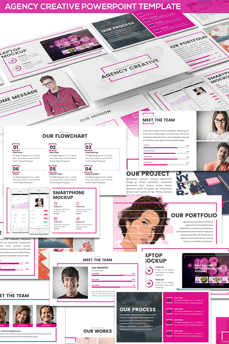 Agency Creative PowerPoint template