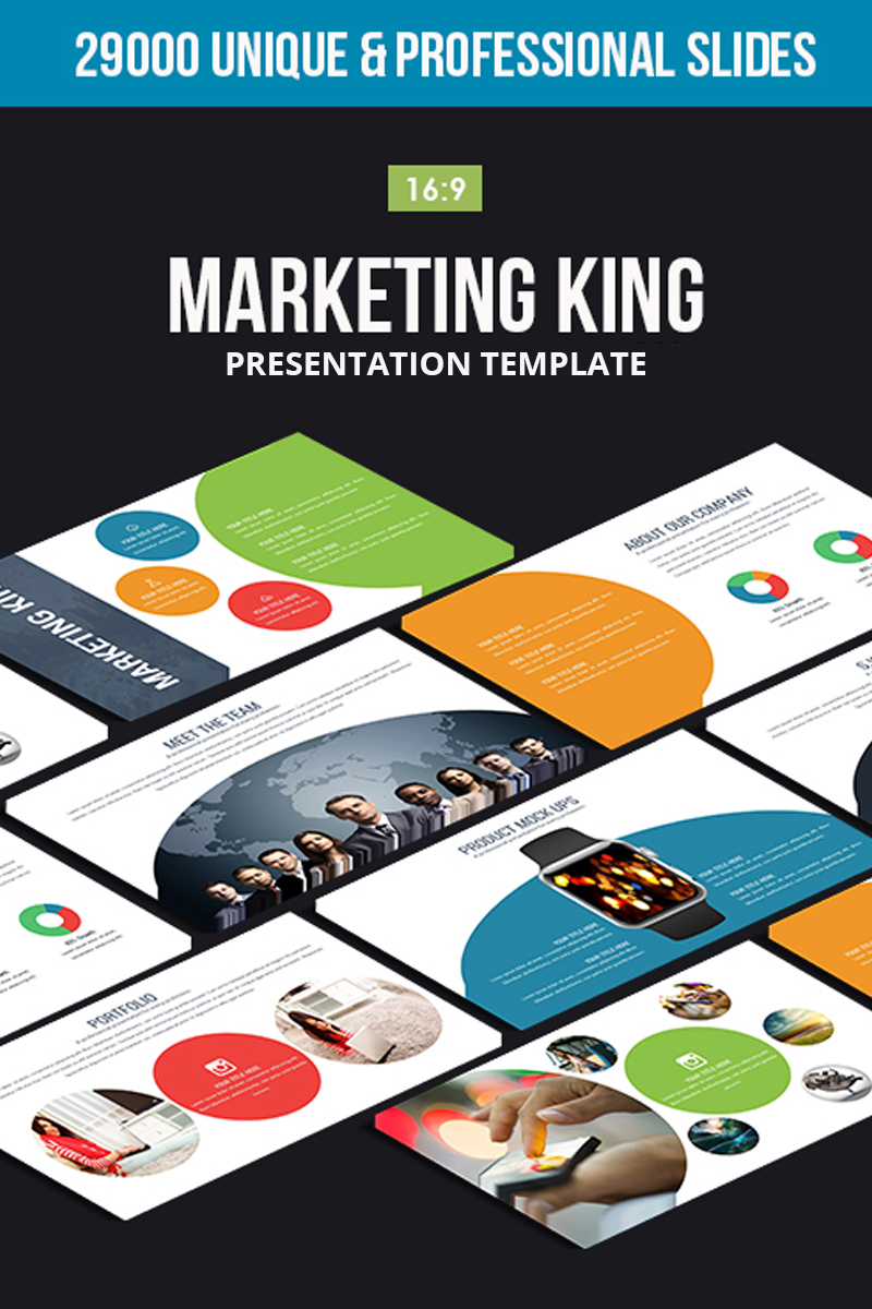 Marketing King - Keynote template