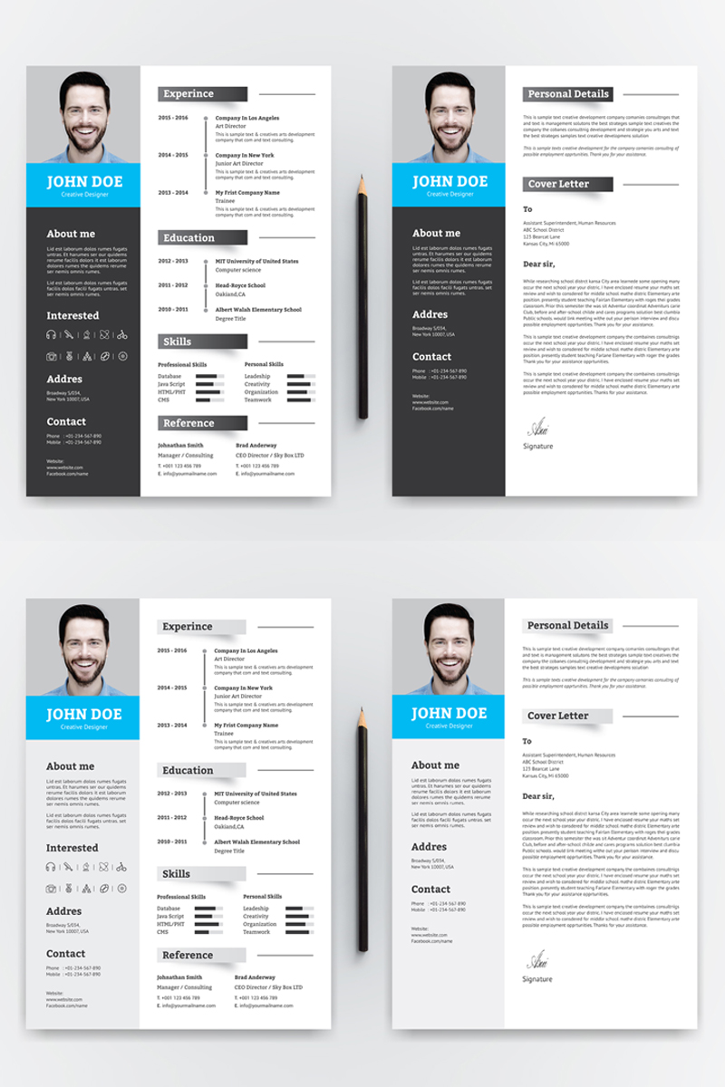 John Doe Word Resume Template