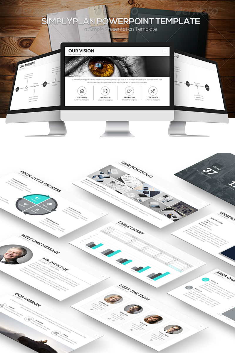 Simplyplan PowerPoint template