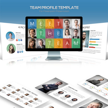 Picture Profile PowerPoint Templates 81729
