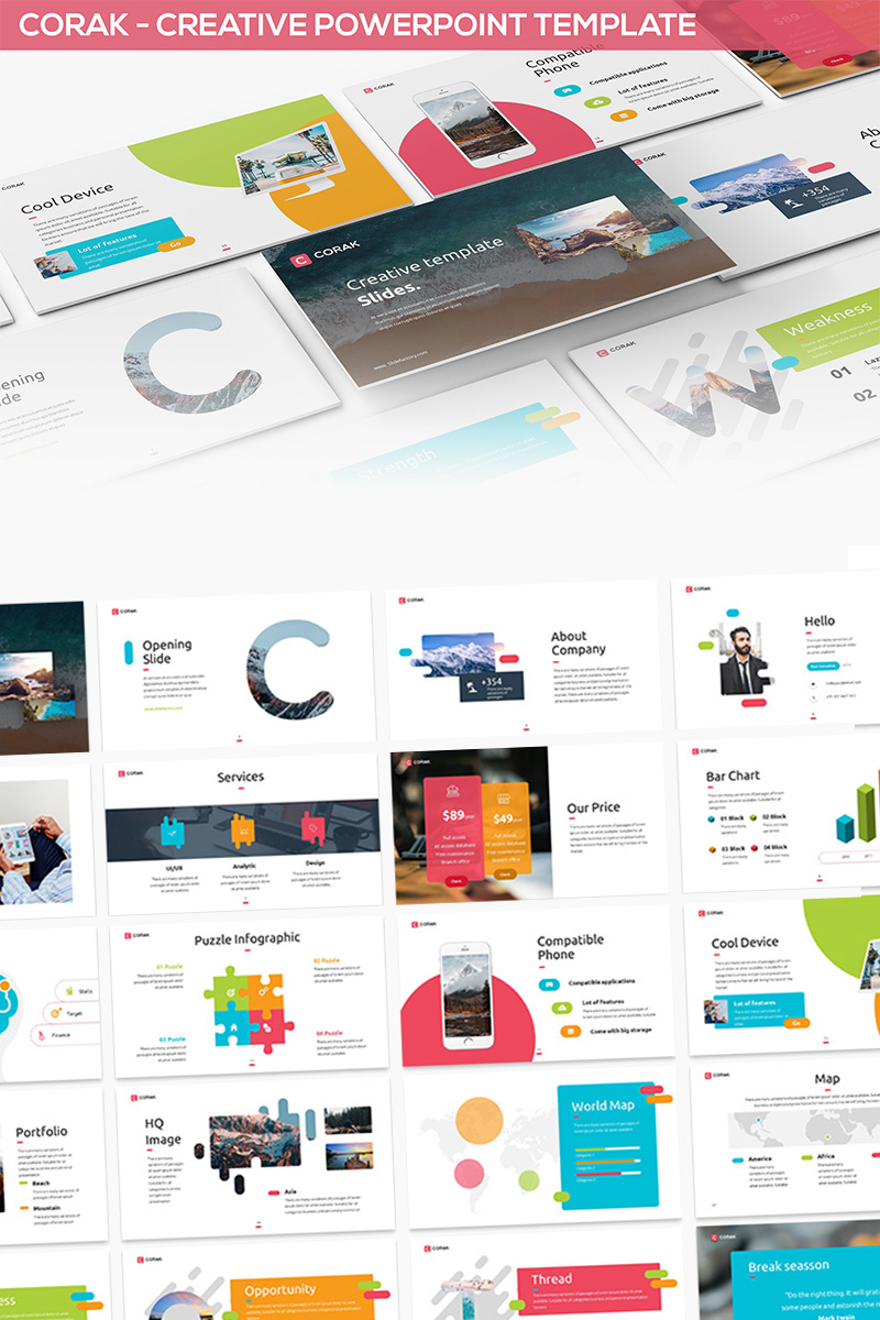 Corak - Creative PowerPoint template