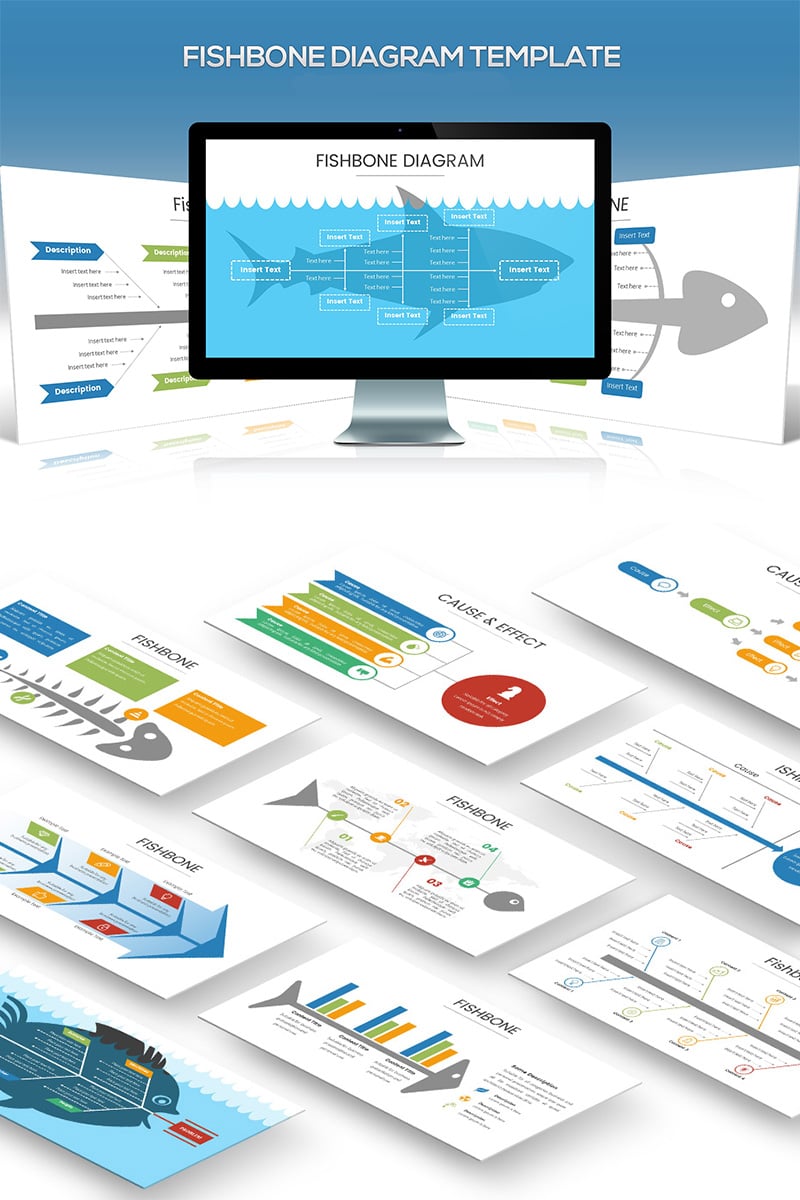 Fishbone Diagram PowerPoint template