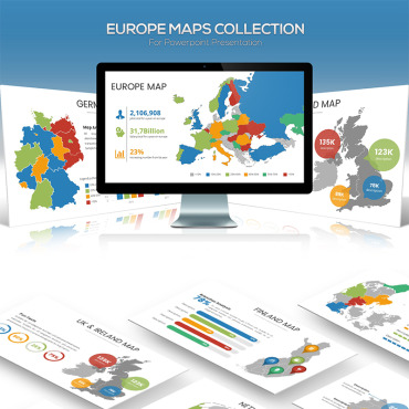Maps Hungary PowerPoint Templates 81754
