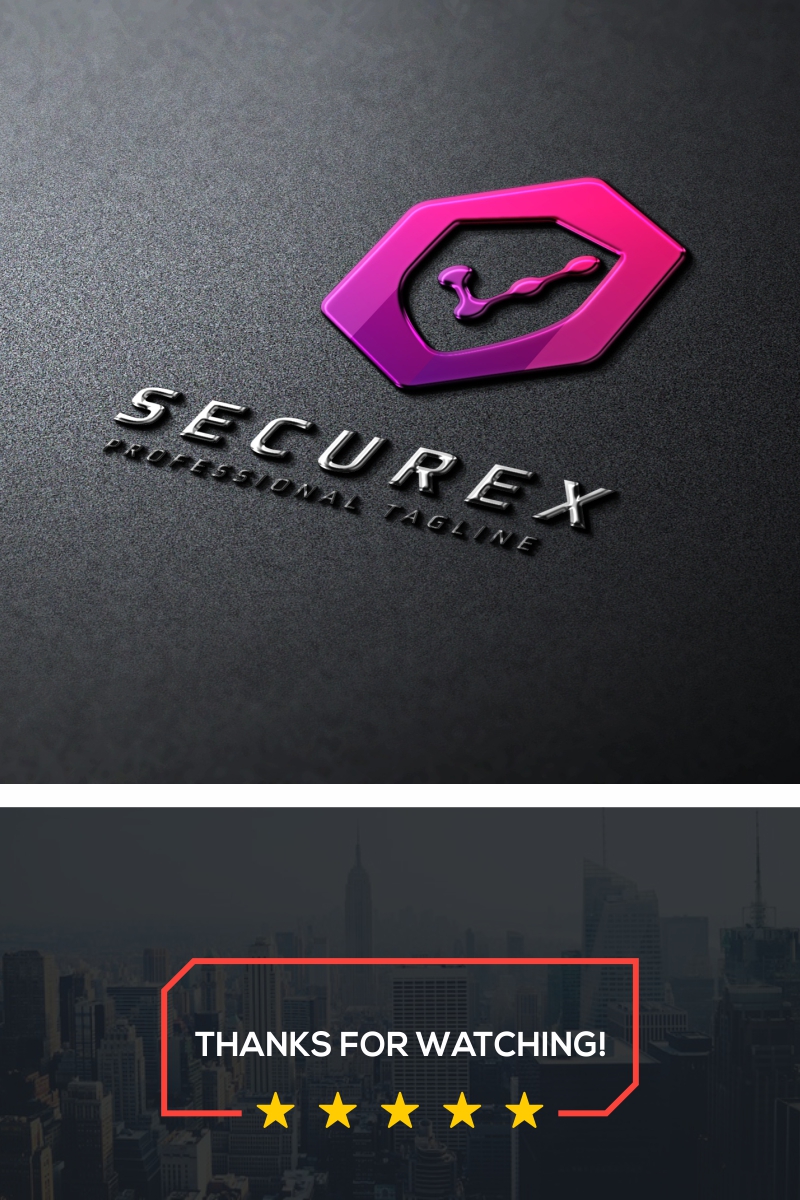 Secure Shield Check Logo Template