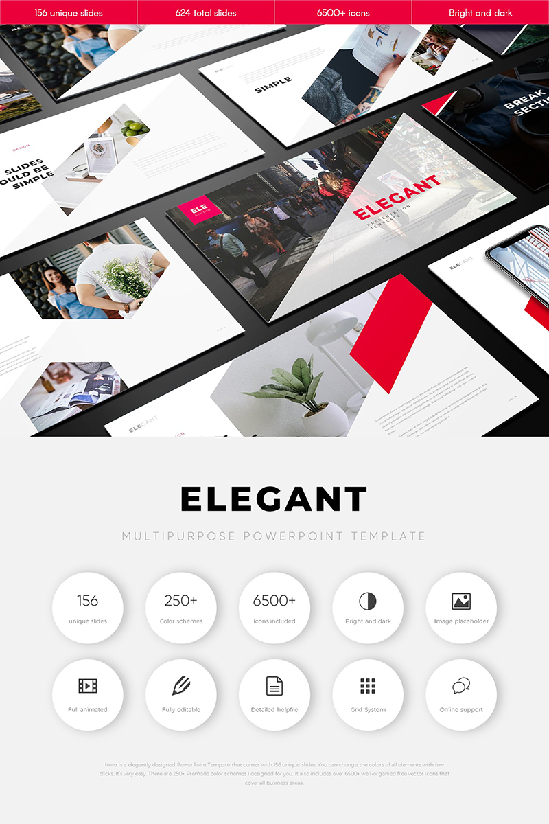 Elegant Multipurpose PowerPoint template