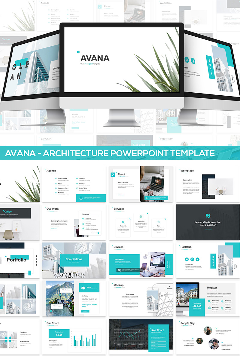 Avana - Architecture PowerPoint template