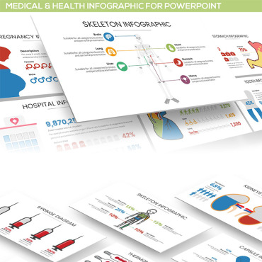 Health Infographic PowerPoint Templates 81860