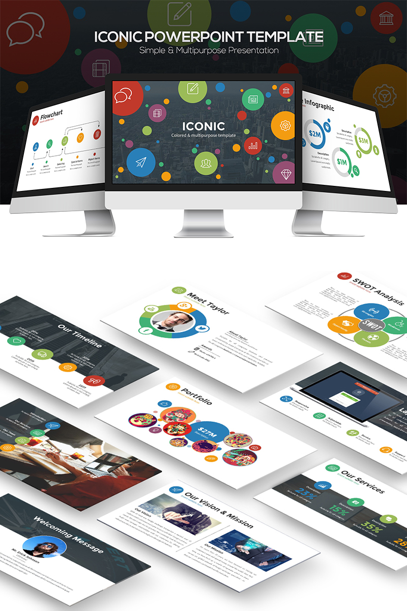 Iconic PowerPoint template