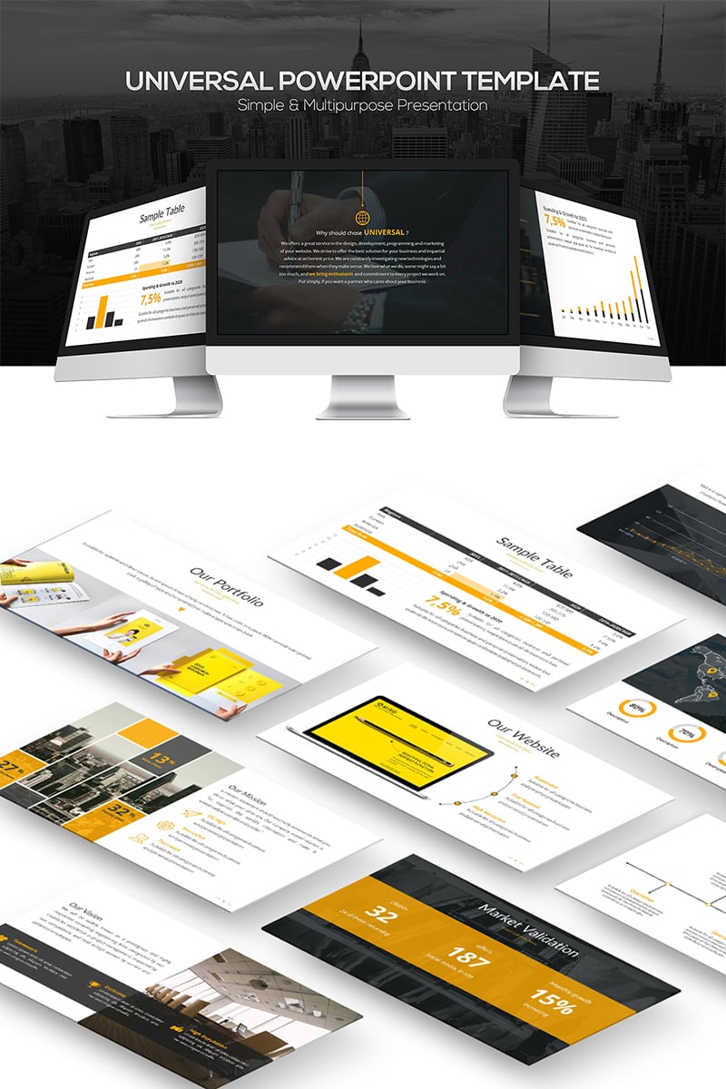 Universal PowerPoint template