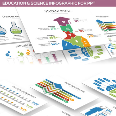 Science Pencil PowerPoint Templates 81867