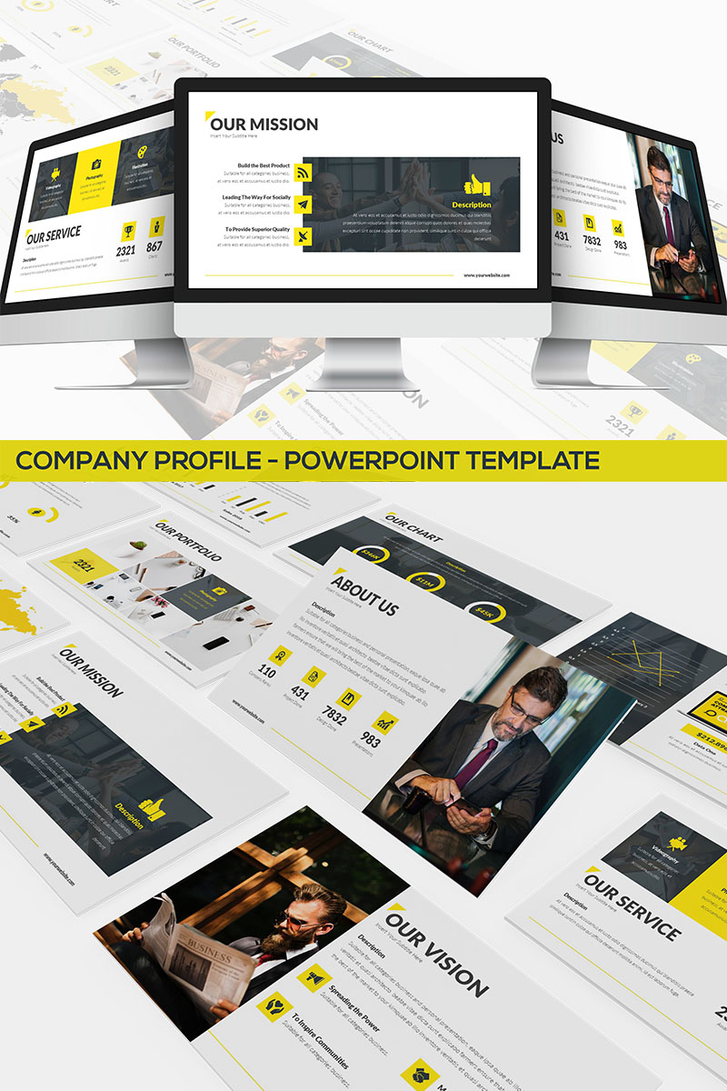 Company Profile PowerPoint template