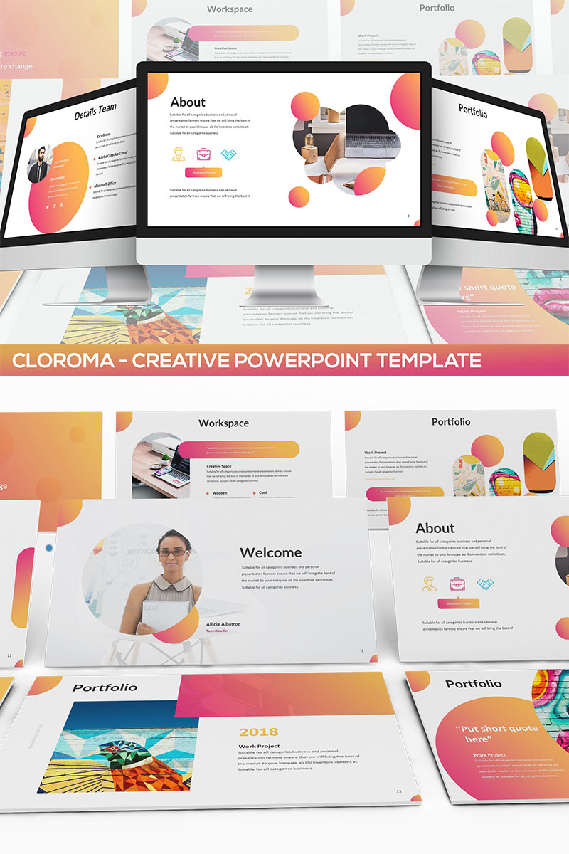 Clorama - Creative PowerPoint template