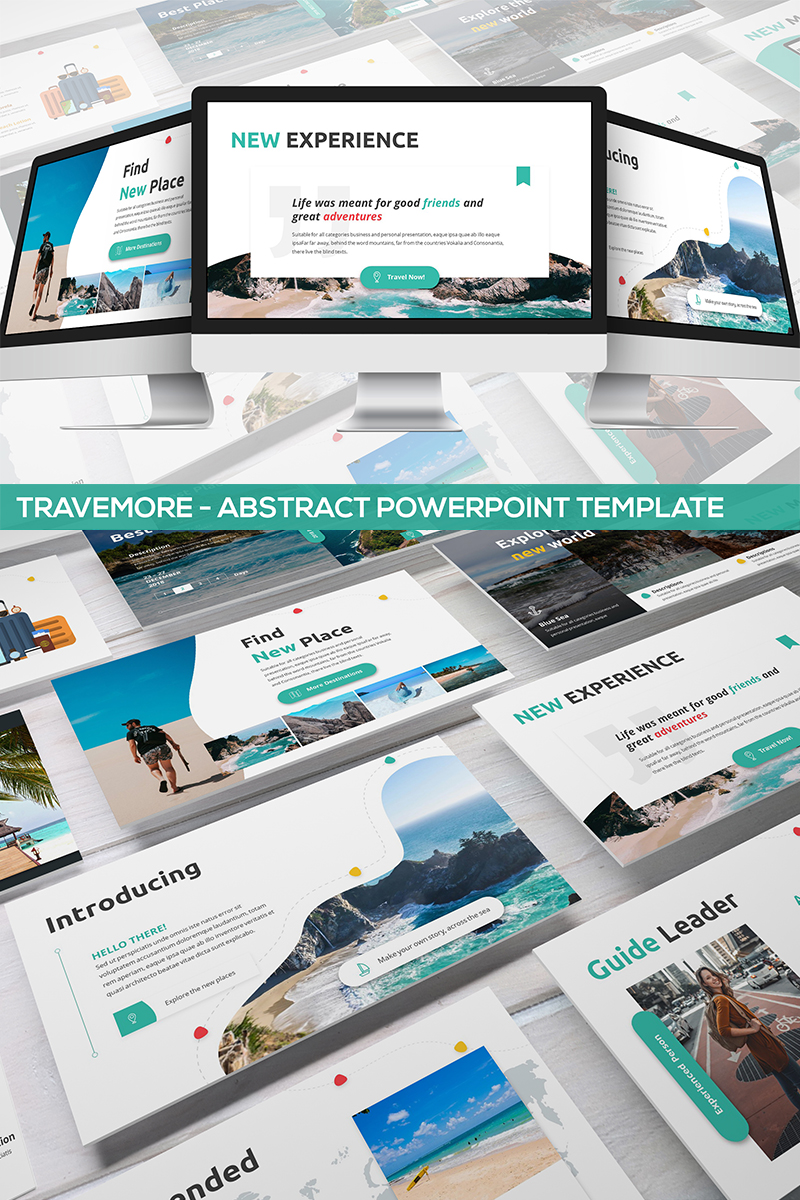 Travemore - Abstract PowerPoint template