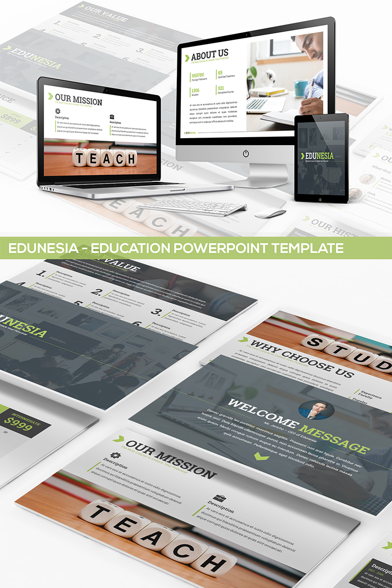 Edunesia - Education PowerPoint template