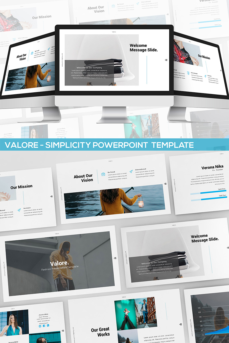 Valore - Simplicity PowerPoint template