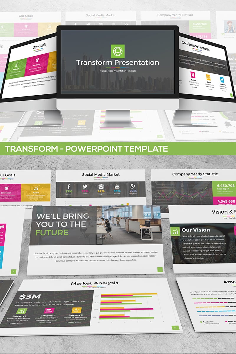 Transform PowerPoint template