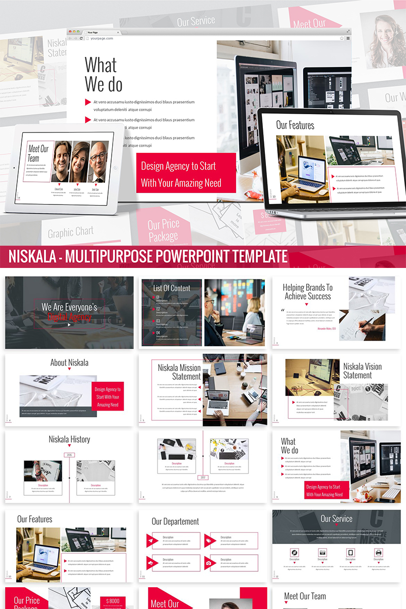 Niskala - Multipurpose PowerPoint template