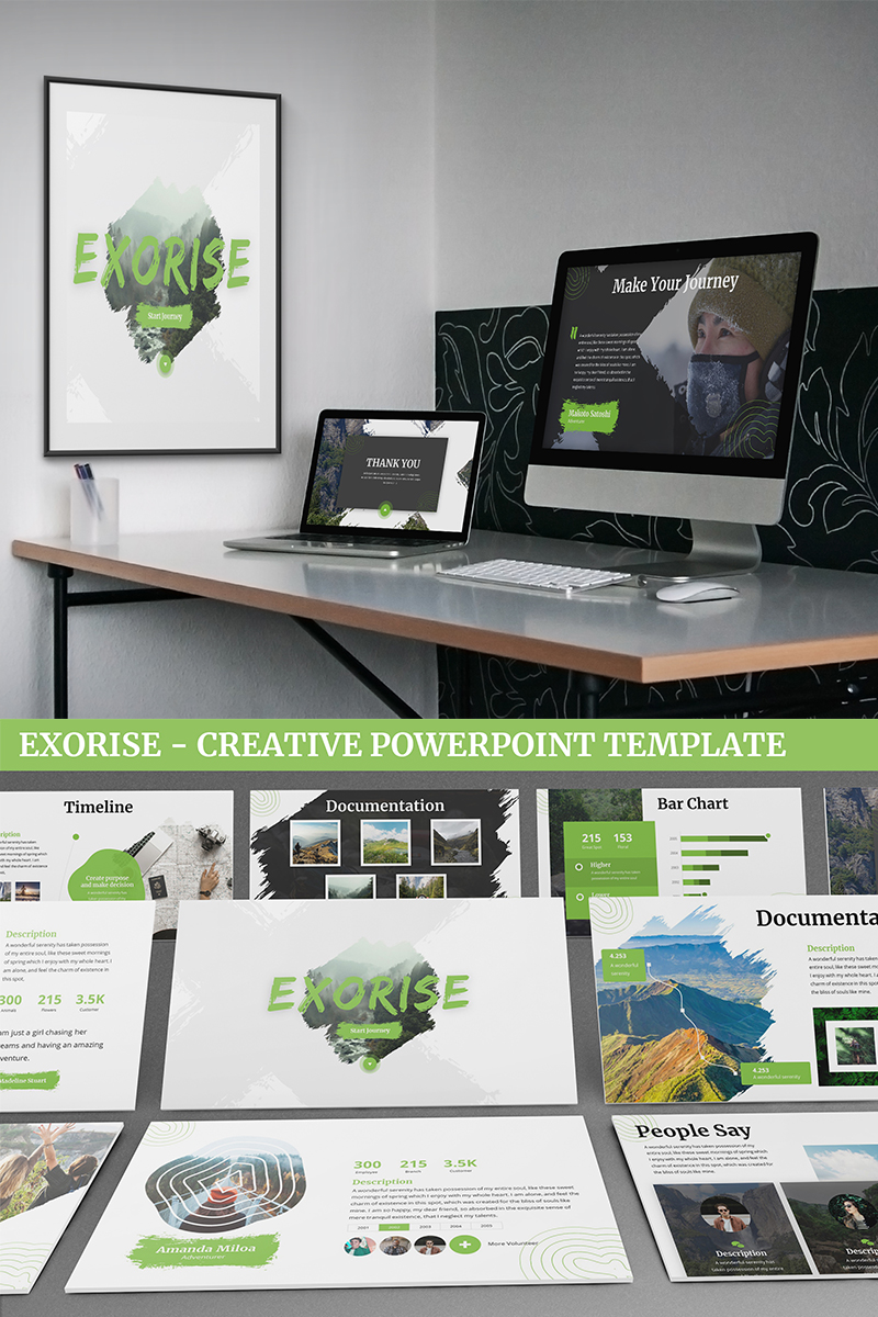 Exorise - Creative PowerPoint template