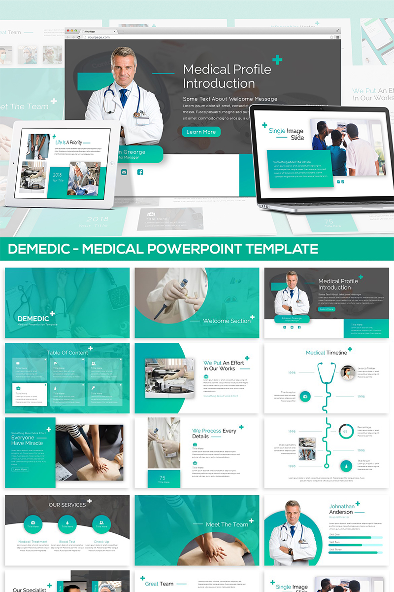 Demedic - Medical PowerPoint template