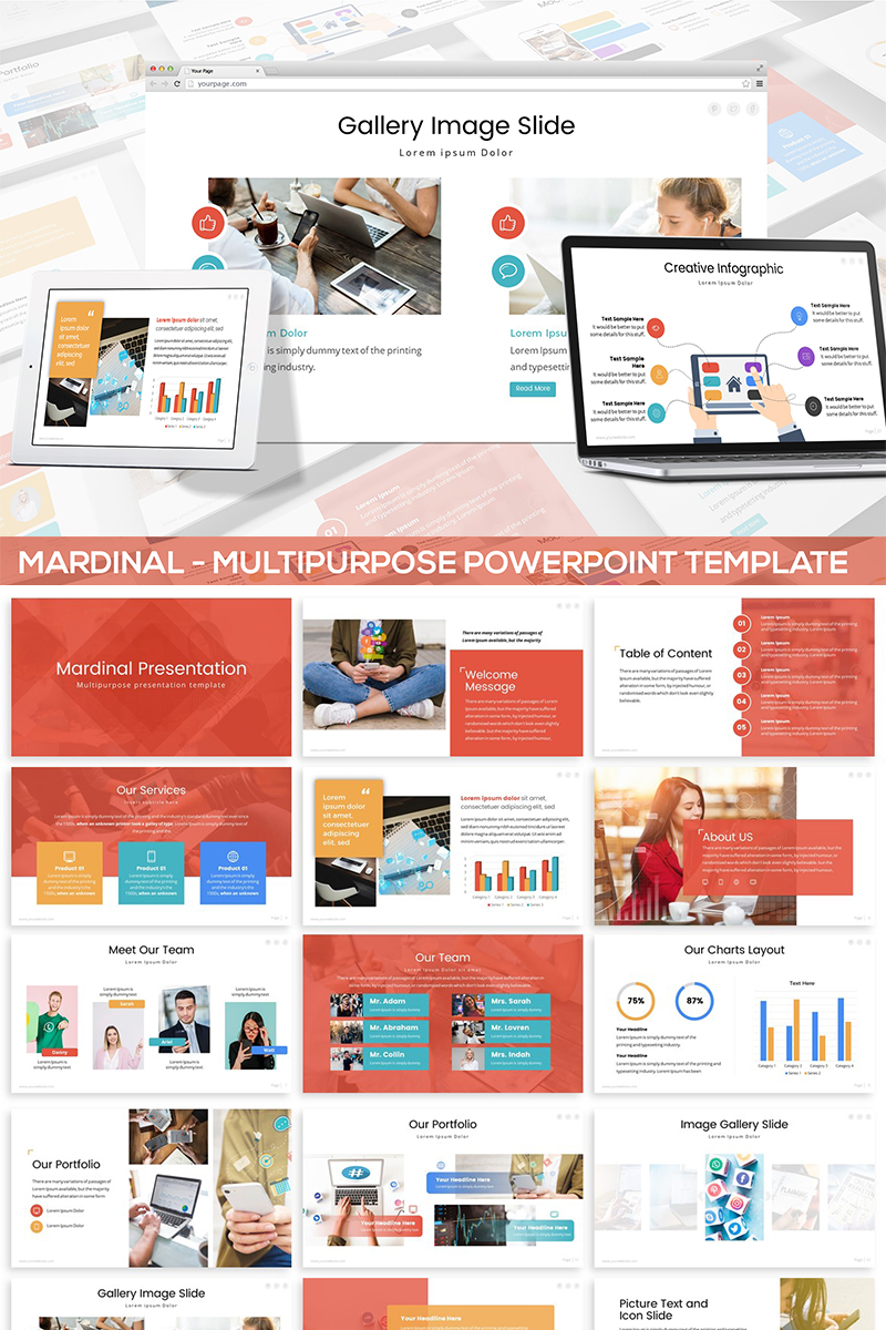 Mardinal - Multipurpose PowerPoint template