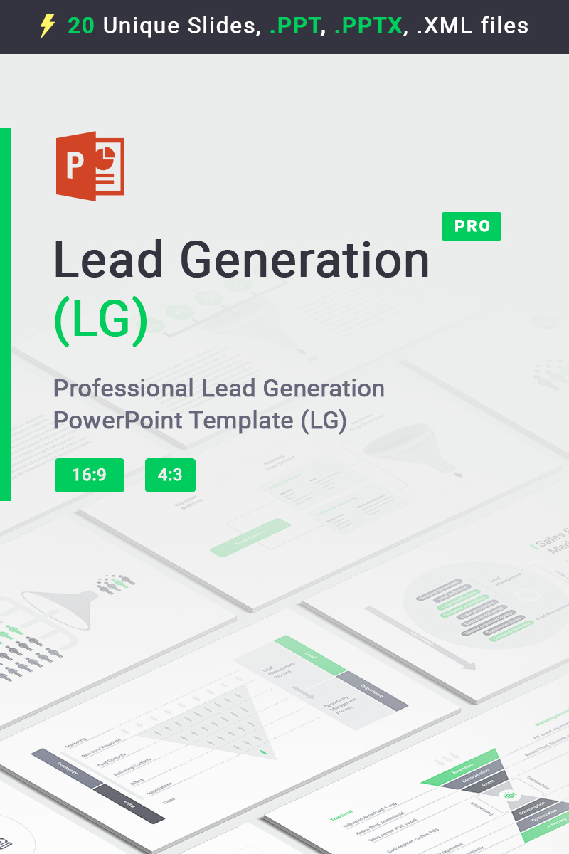 Lead Generation PowerPoint template