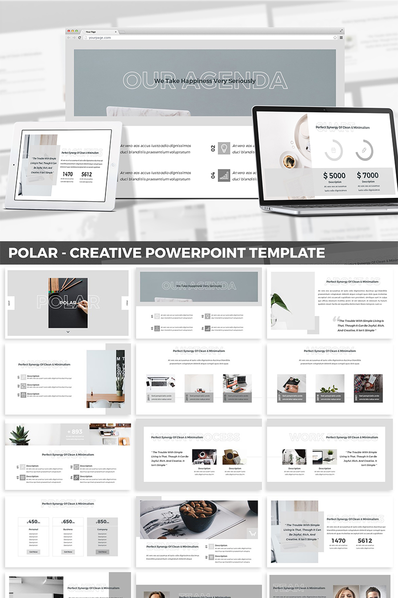 Polar - Creative PowerPoint template
