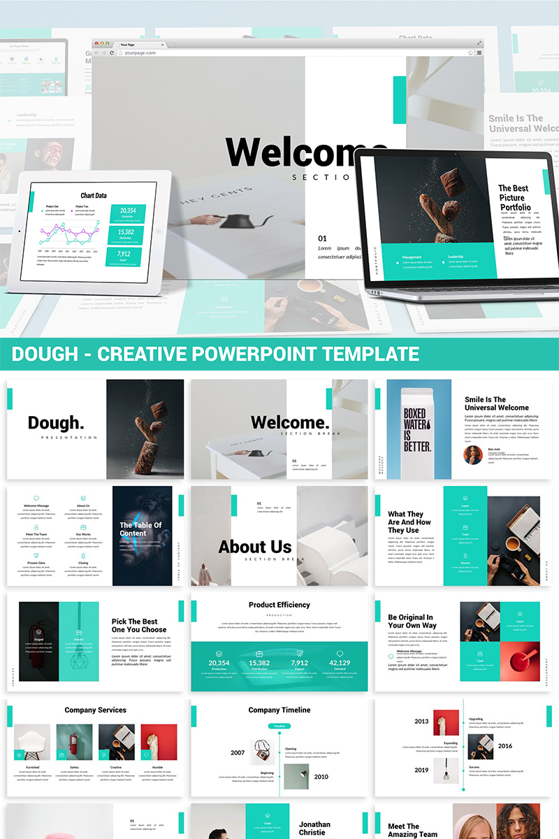 Dough - Creative PowerPoint template