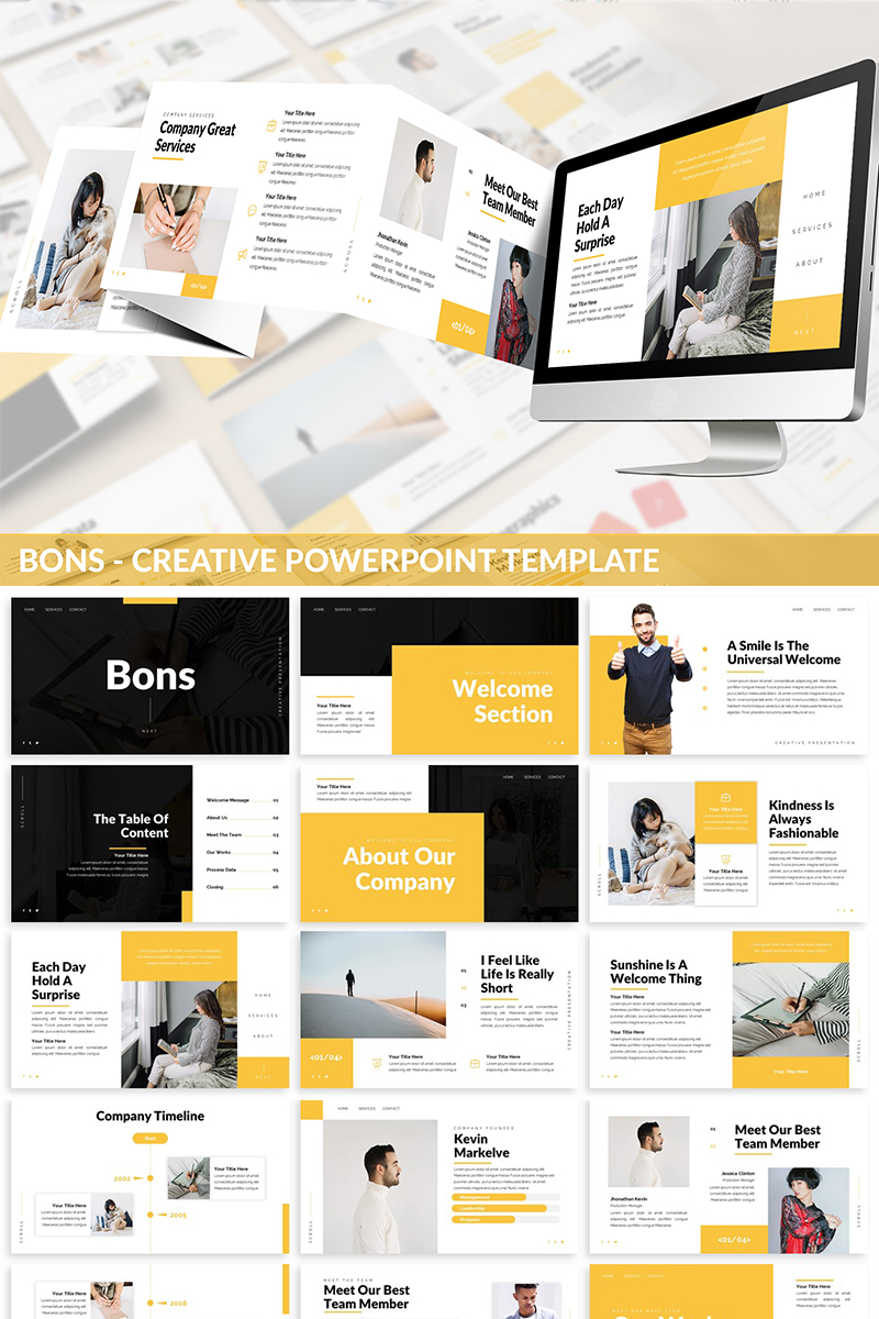 Bons - Creative PowerPoint template