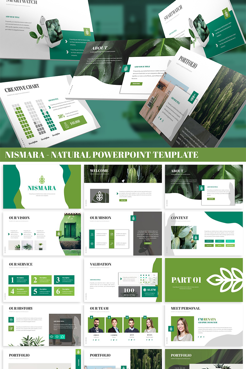 Nismara - Natural PowerPoint template