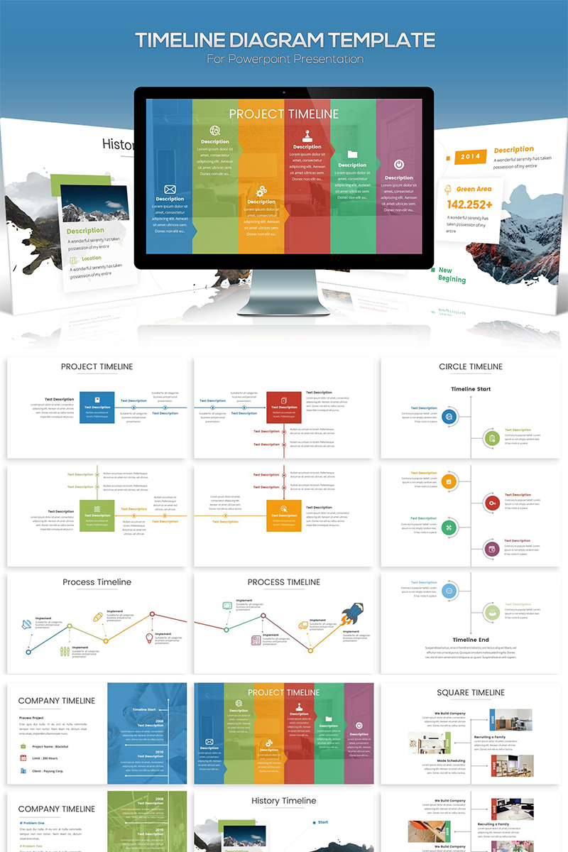 Timeline PowerPoint template