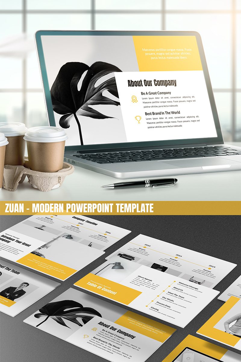 Zuan - Modern PowerPoint template