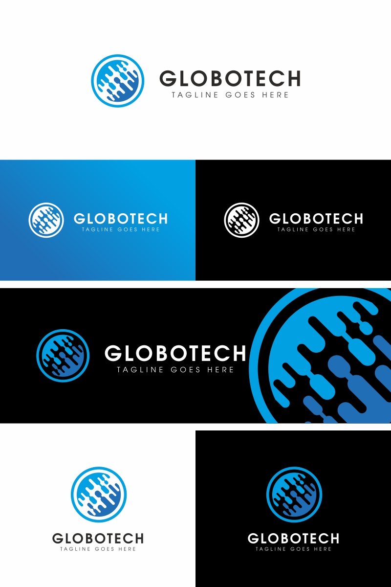 Global Tech Logo Template