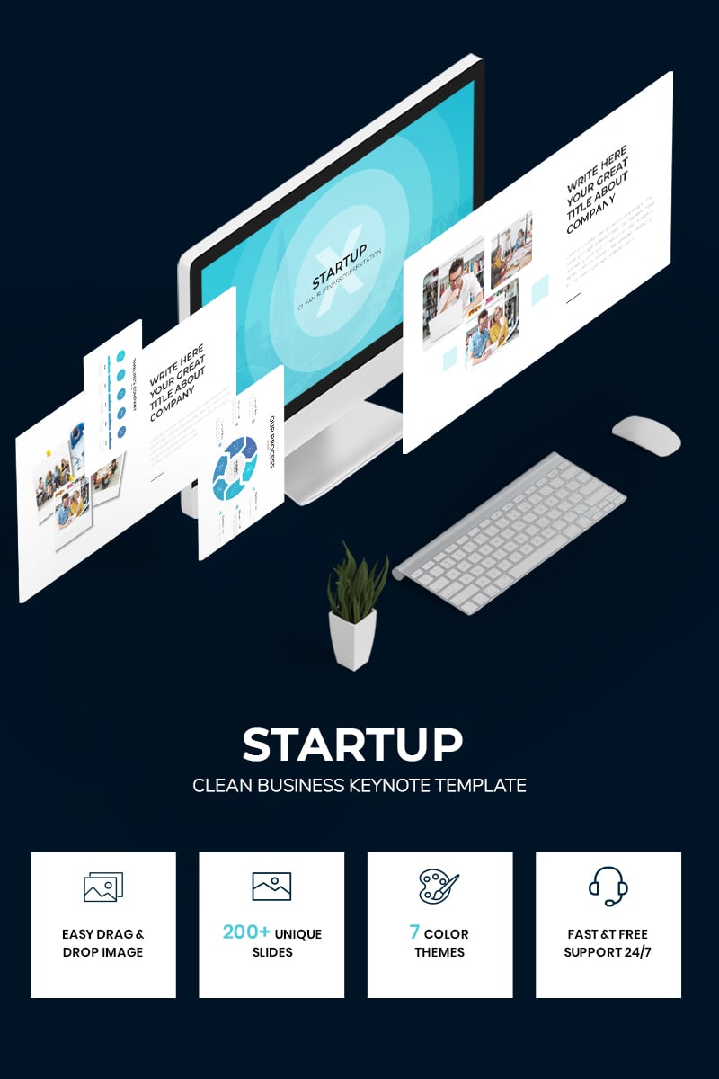 Startup - CLean Business - Keynote template