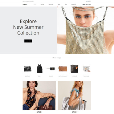 Bags Ecommerce Shopify Themes 82380
