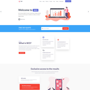 Html Clean Landing Page Templates 82401