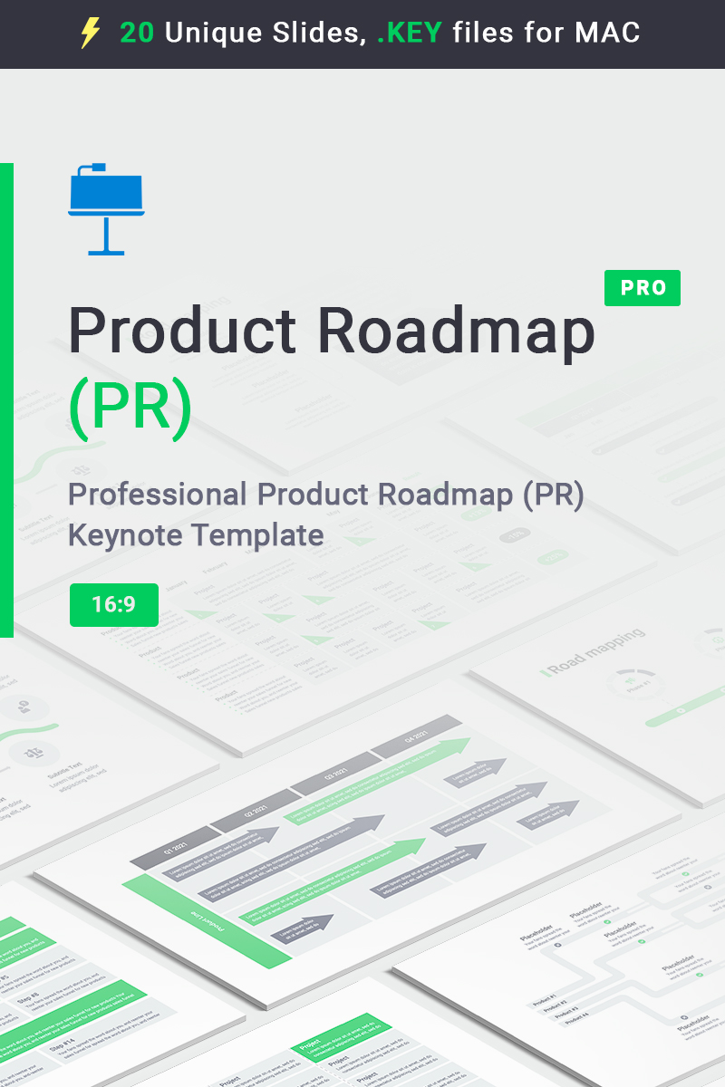 Product Roadmap - Keynote template