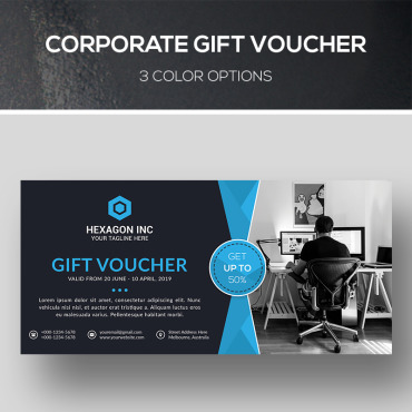 Voucher Gift Corporate Identity 82588