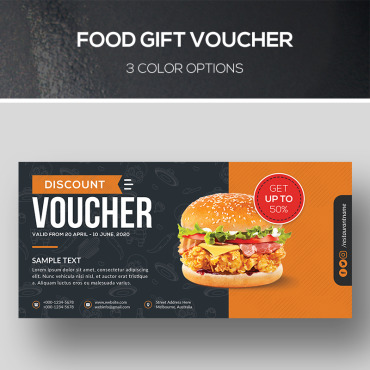 Food Voucher Corporate Identity 82676